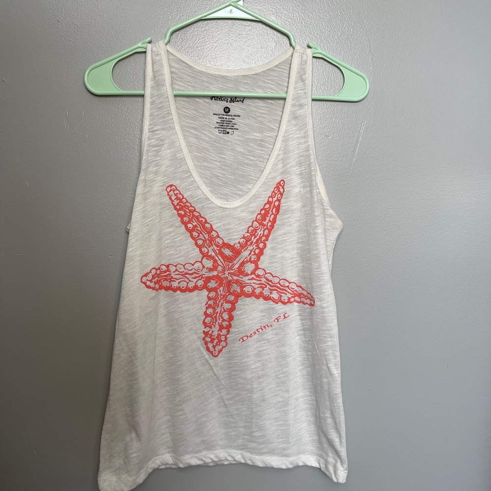 Alvin’s Island Destin Florida Starfish Tank Top